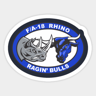 VFA-37 Ragin' Bulls - Rhino Sticker